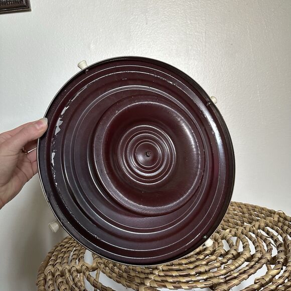 vintage Echt Keramik Grunstadt Ceramic serving and rotating tray - Picture 6 of 9